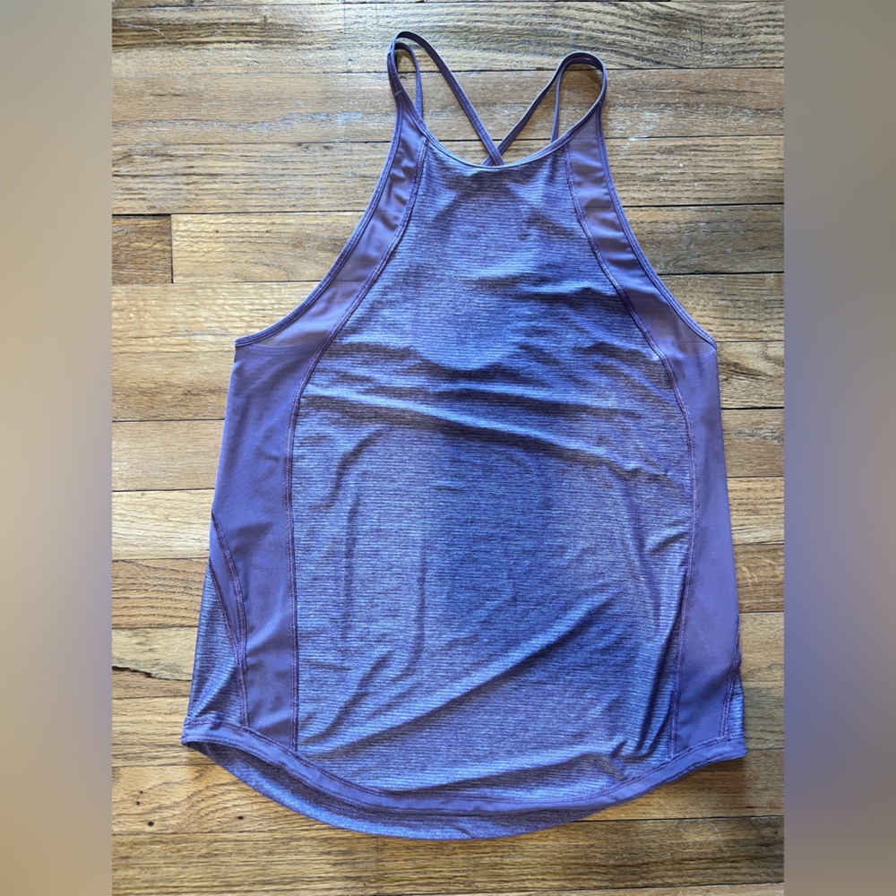 Lululemon Swiftly Tech Racerback Tank Purple Heathered Lightweight
